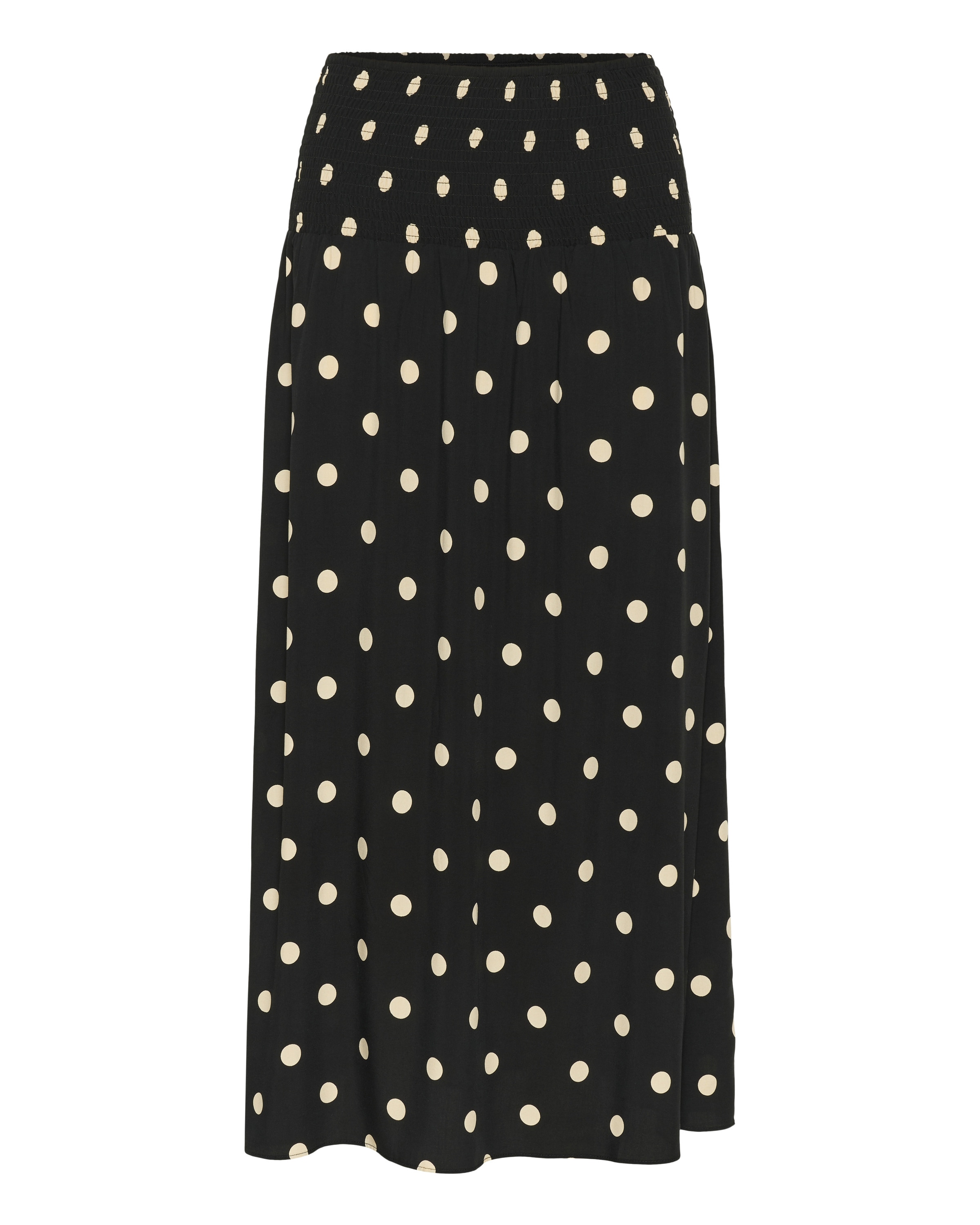 SAINT TROPEZ - Falda 'Gisla' en negro: frente