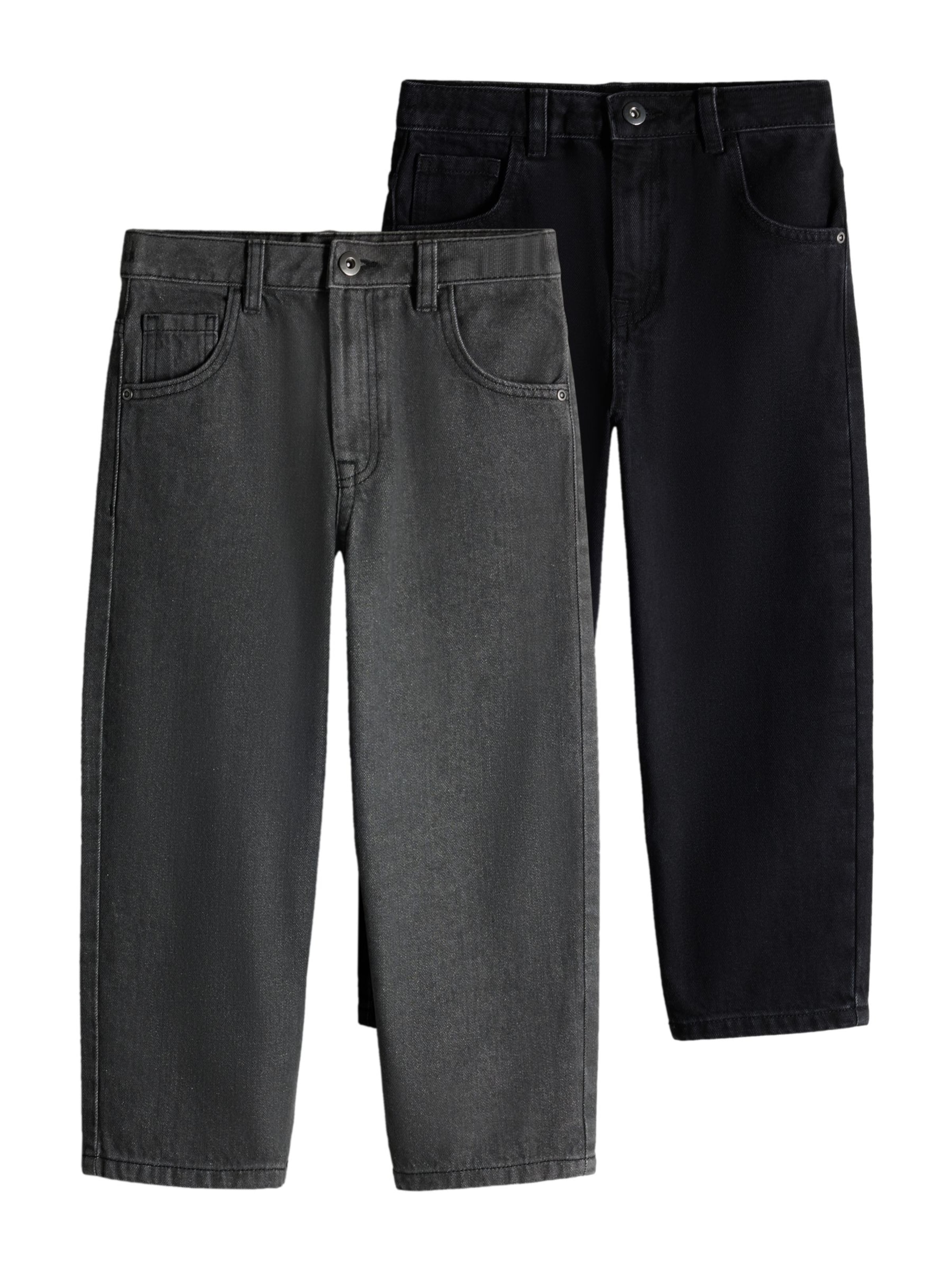 The Set - Ropa ancha Vaquero en gris: frente