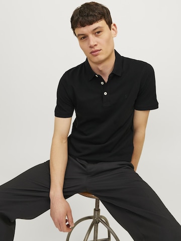JACK & JONES Poloshirt 'JJEPaulos' in Schwarz