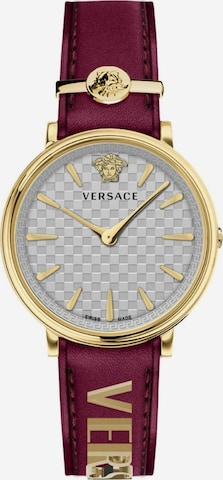 VERSACE Analoog horloge in Goud: voorkant