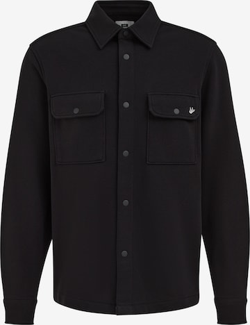 juoda WE Fashion Demisezoninė striukė: priekis