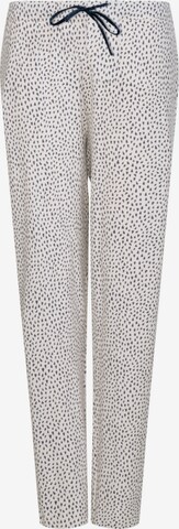 Pantalon de pyjama 'Heart' SEIDENSTICKER en blanc : devant