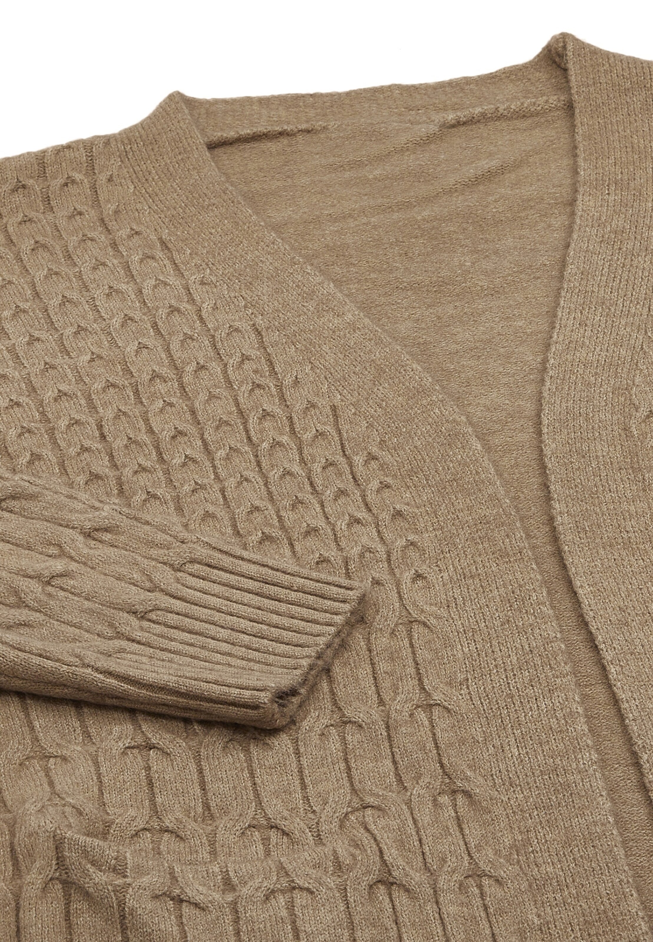 Tanuna Strickjacke in Beige