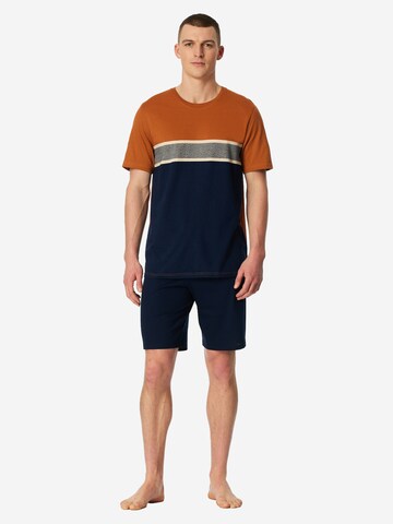 SCHIESSER Pyjama 'Casual Nightwear' in Blau