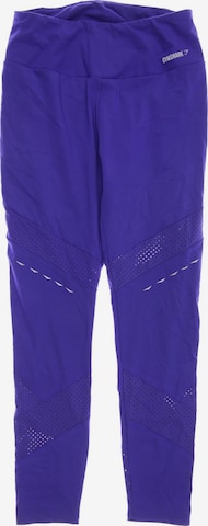 GYMSHARK Pants in L in Purple: front