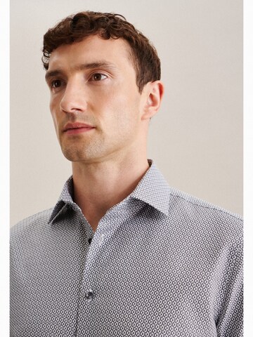 SEIDENSTICKER Regular fit Business Shirt in Grey