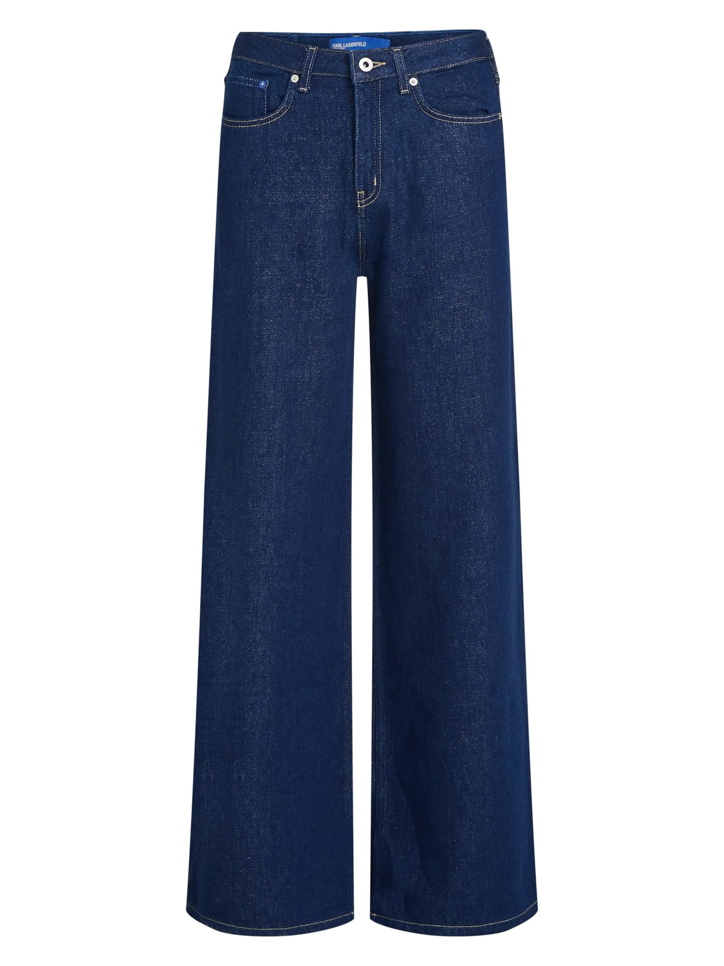 KARL LAGERFELD JEANS Loosefit Jeans in Blau: Vorderseite