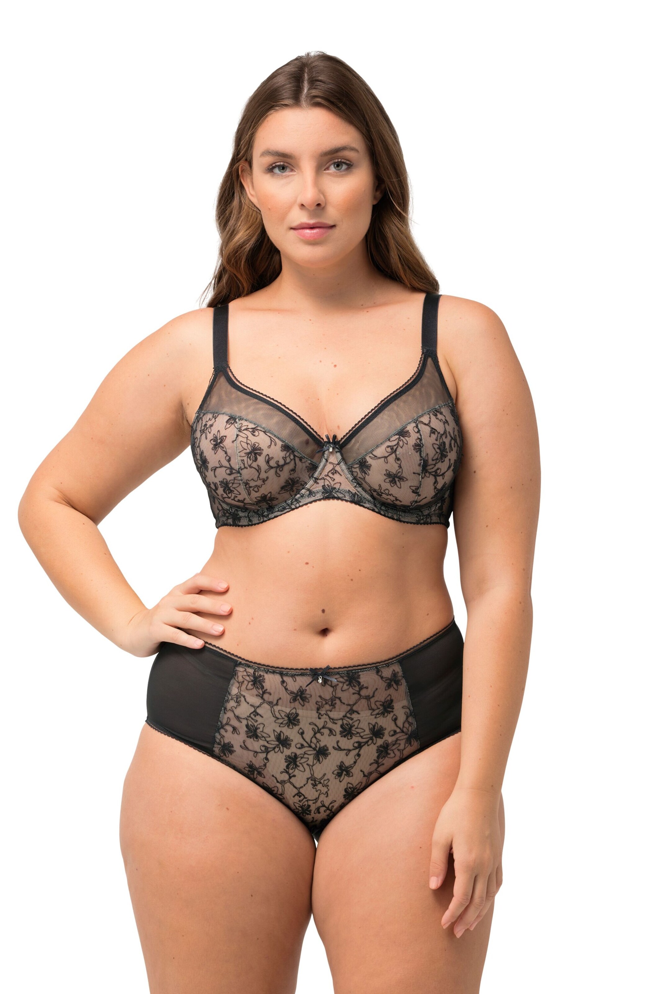 Ulla Popken Panty in Black: front