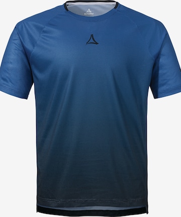T-Shirt fonctionnel ' Bike Shirt Style Koitere MNS ' Schöffel en bleu : devant