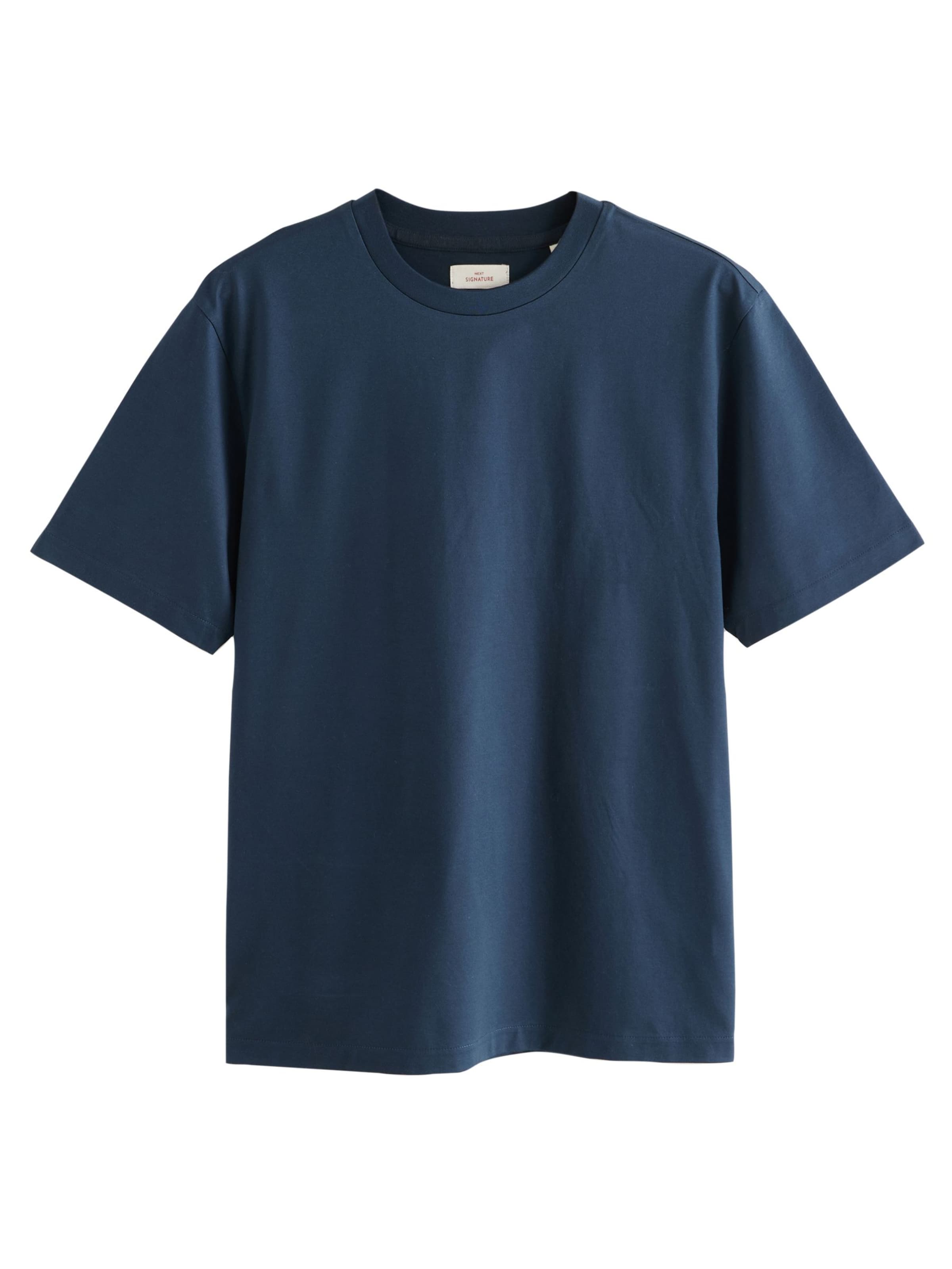 Next T-Shirt in Blau: Vorderseite