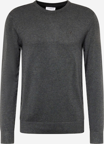 Pull-over Lindbergh en gris : devant