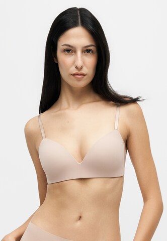 Calvin Klein Underwear Trojúhelníková Podprsenka – béžová