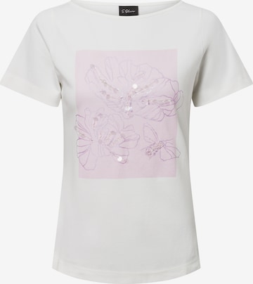 T-shirt s.Oliver en blanc : devant
