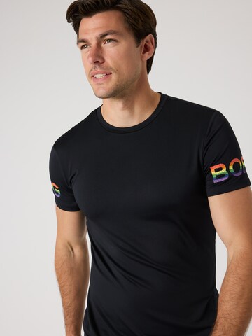 BJÖRN BORG Funktionsskjorte i sort