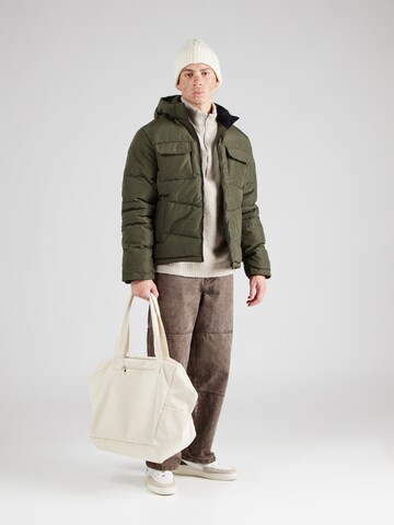 Veste d’hiver 'JJBuild' JACK & JONES en vert