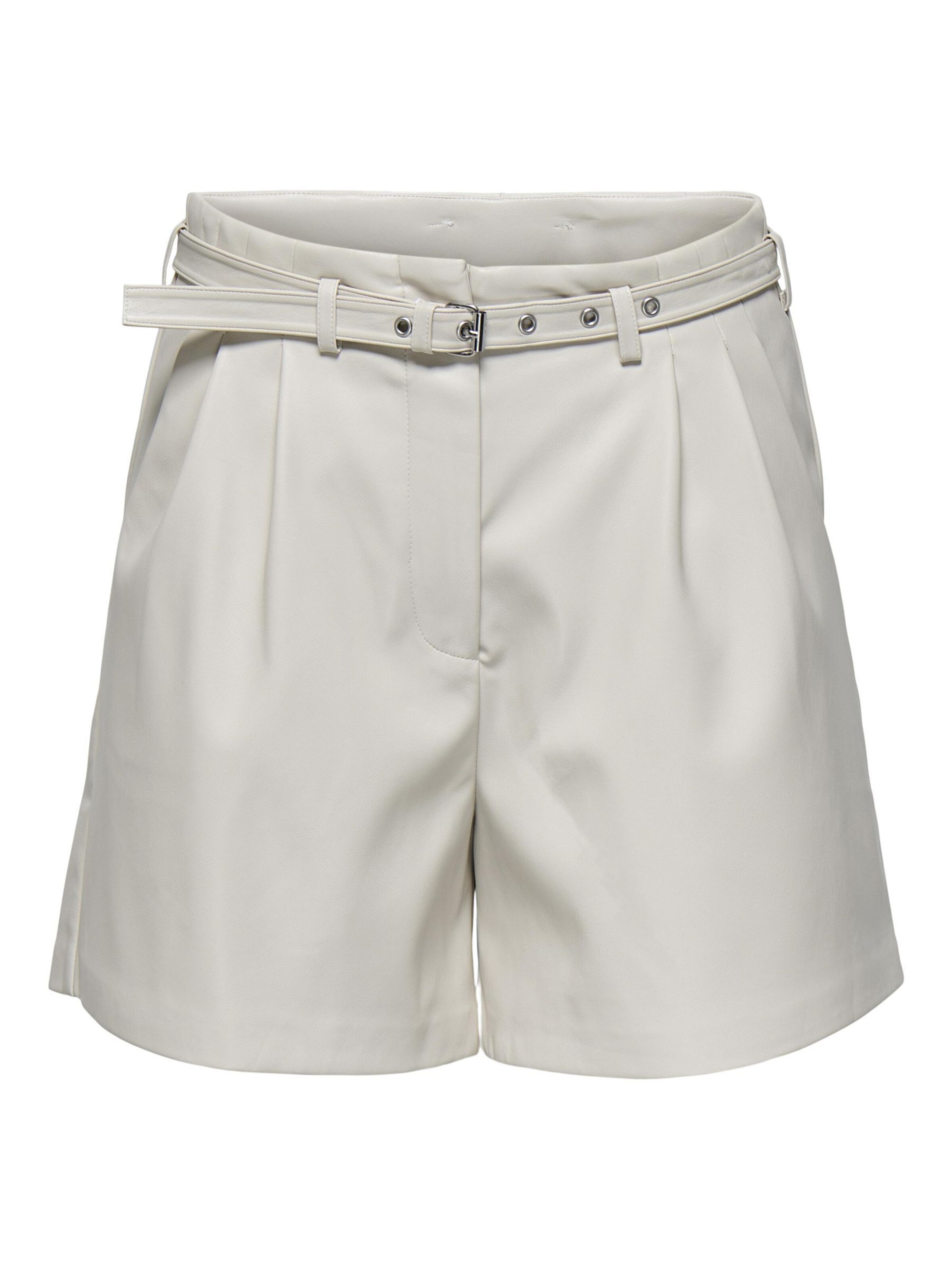 ONLY Voľný strih Plisované nohavice 'ONLHeidi' - Béžová: predná strana