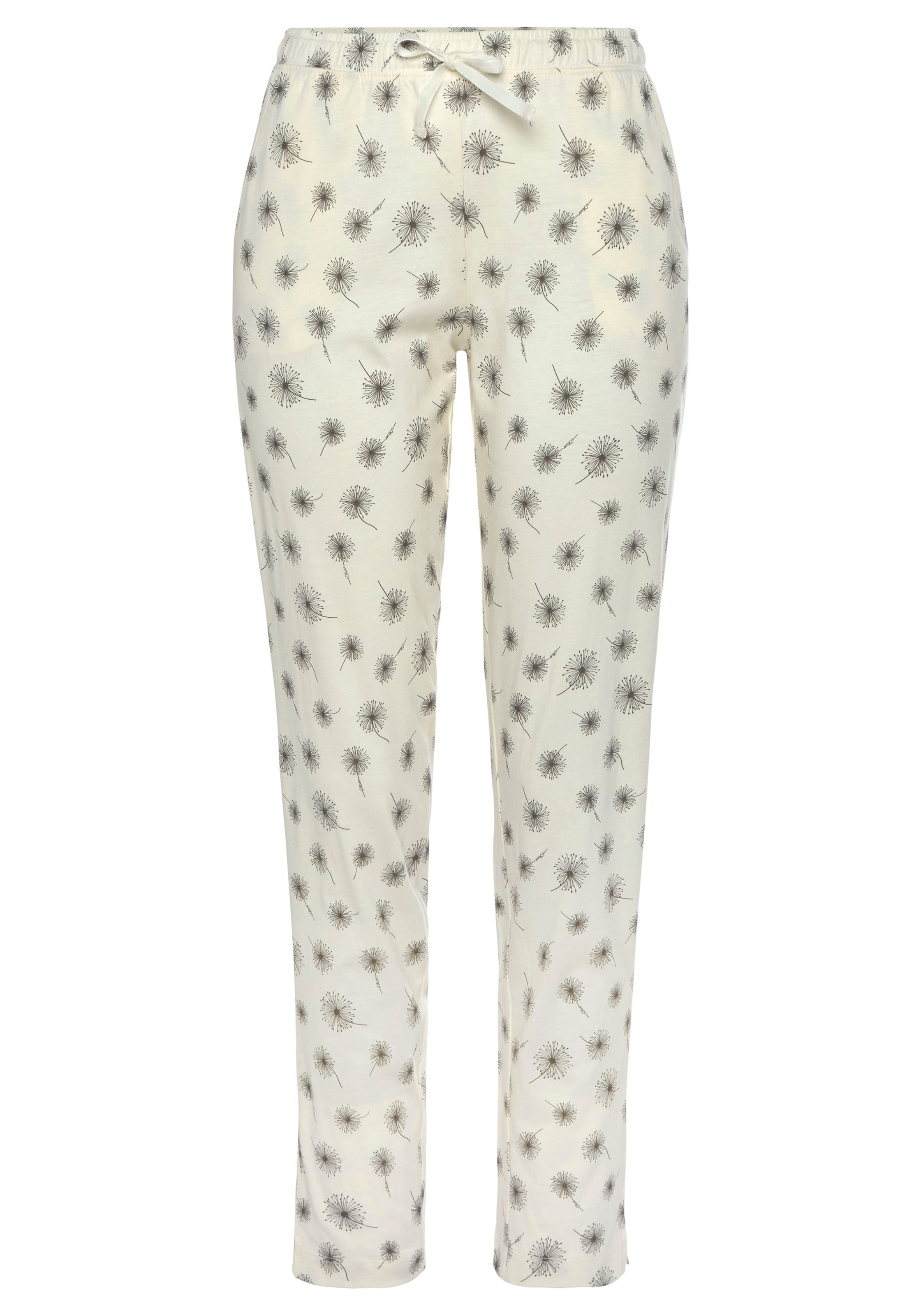 s.Oliver Pizsama nadrágok - bézs: elől