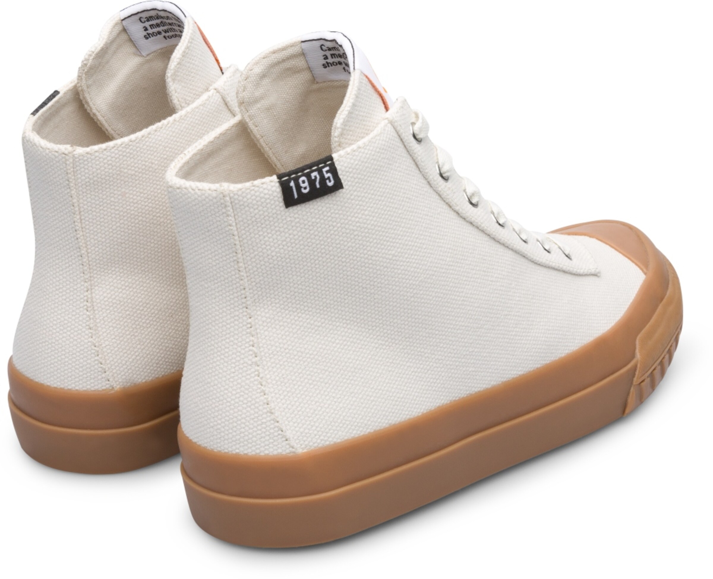 Sneaker alta 'Camaleon 1975' di CAMPER in bianco