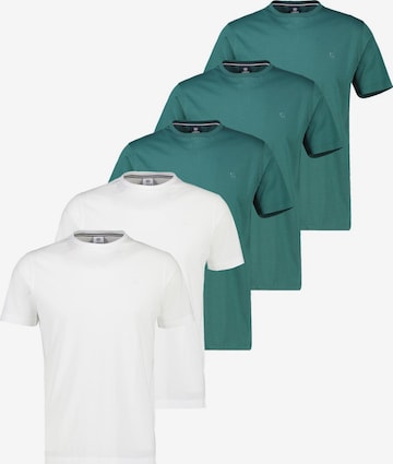 LERROS Shirt 'Basic' in Grün: Vorderseite