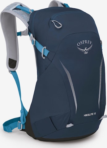 Osprey Sports Backpack 'Hikelite 18' in Blue: front