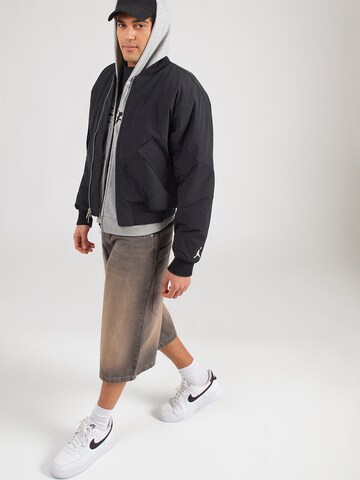 Jordan Jacke 'FLT RNGD' in Schwarz