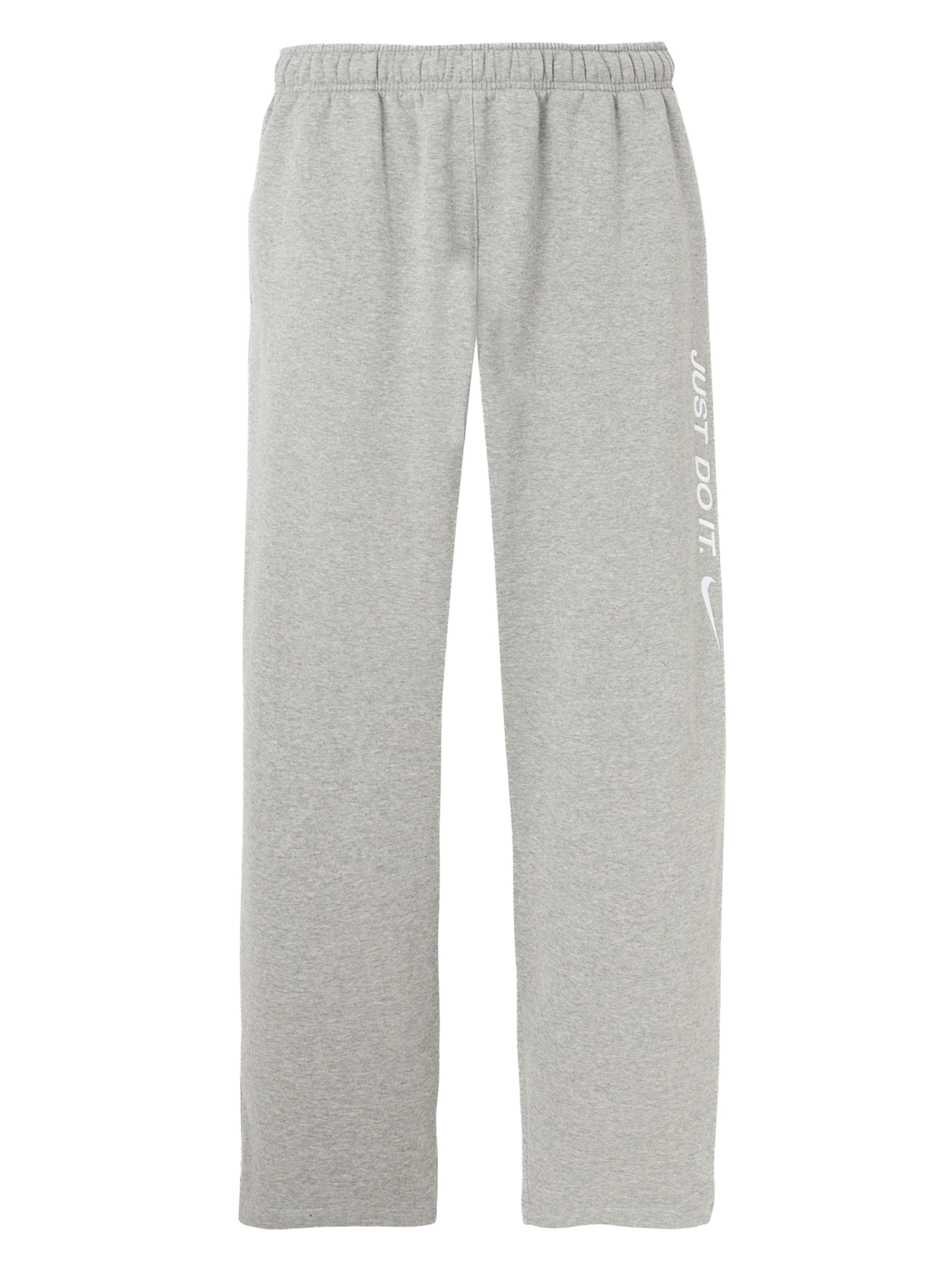 Nike Sportswear Tapered Byxa 'CLUB' i grå: framsida