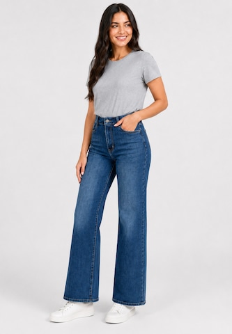 Wide Leg Jean Elara en bleu