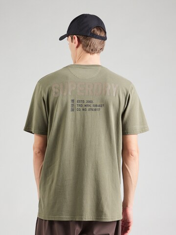 Superdry Bluser & t-shirts i grøn: forside
