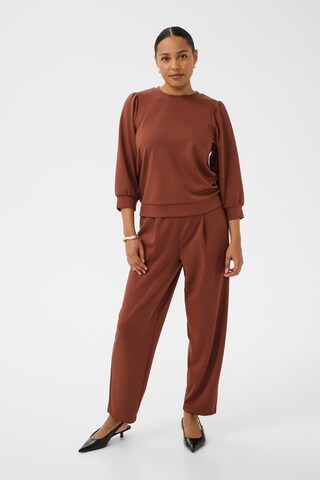 Kaffe - Sweatshirt 'KAannie' em castanho