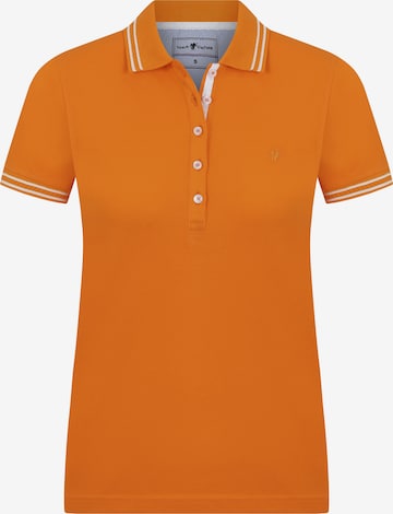 DENIM CULTURE Μπλουζάκι 'Mariana' σε πορτοκαλί: μπροστά