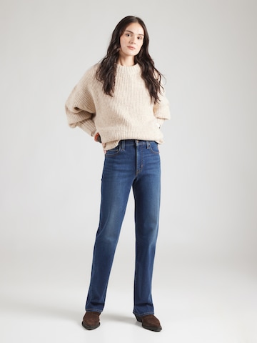 LEVI'S ® Regular Jeans '723 HIGH RISE STRAIGHT' in Blau
