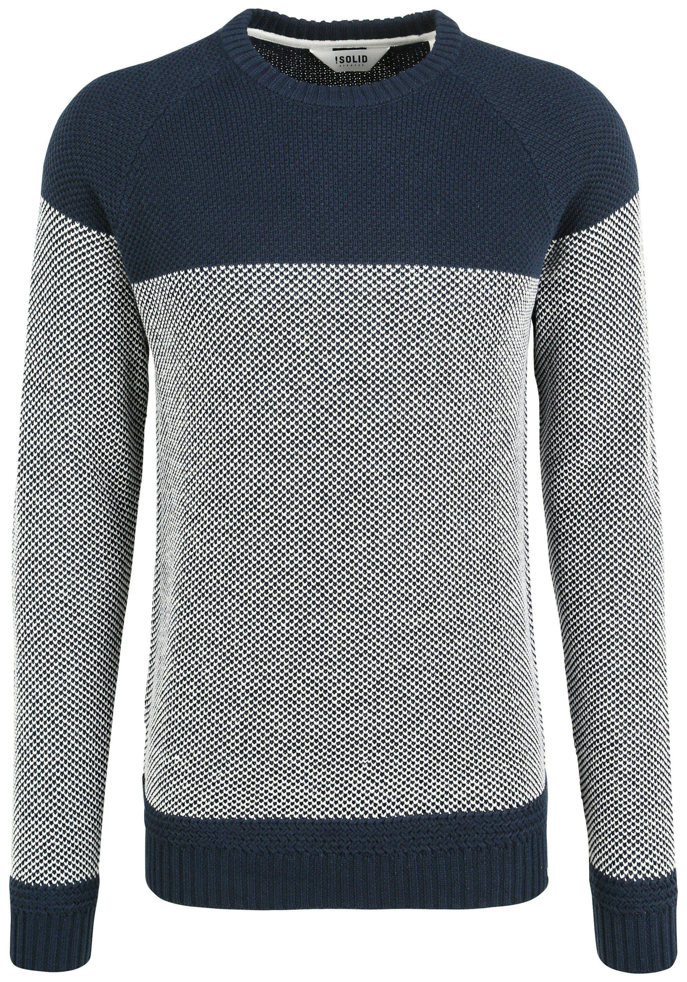 !Solid - Pullover 'Rapel' em azul: frente