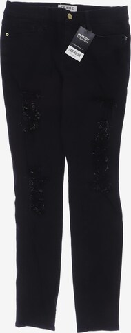 Frame Denim Jeans in 27 in Black: front