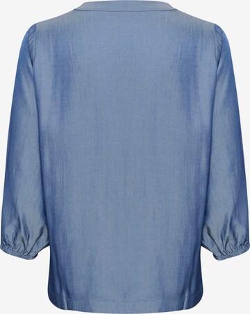 Camicia da donna 'Leonora' di Kaffe in blu