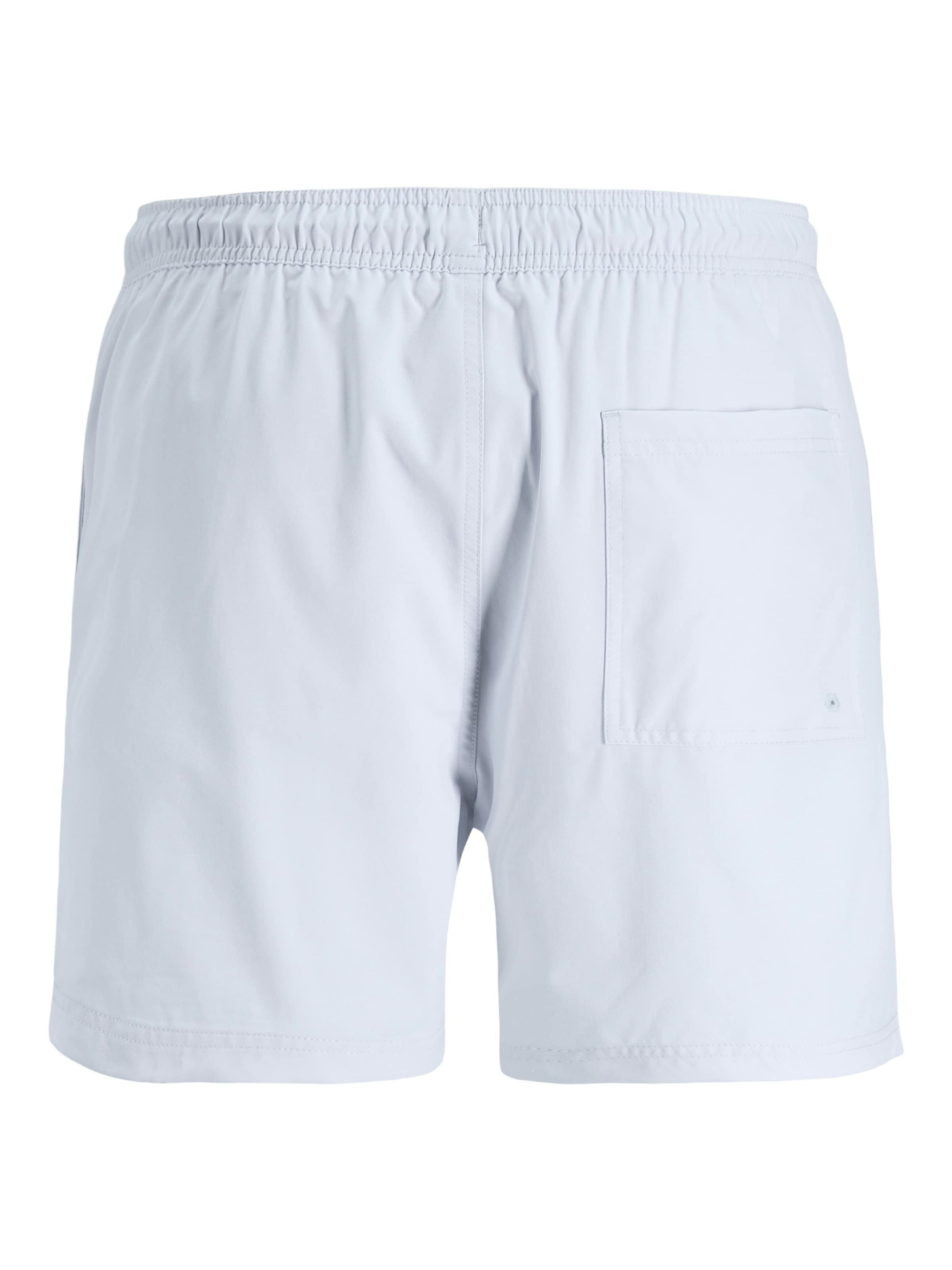 JACK & JONES Zwemshorts 'Jack & Jones Heren Zwemshort JPSTMAUI TROPIC Effen' in Blauw