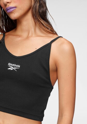 Reebok - Top 'Classic' em preto