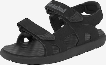 TIMBERLAND Sandals & Slippers 'Perkins' in Black: front