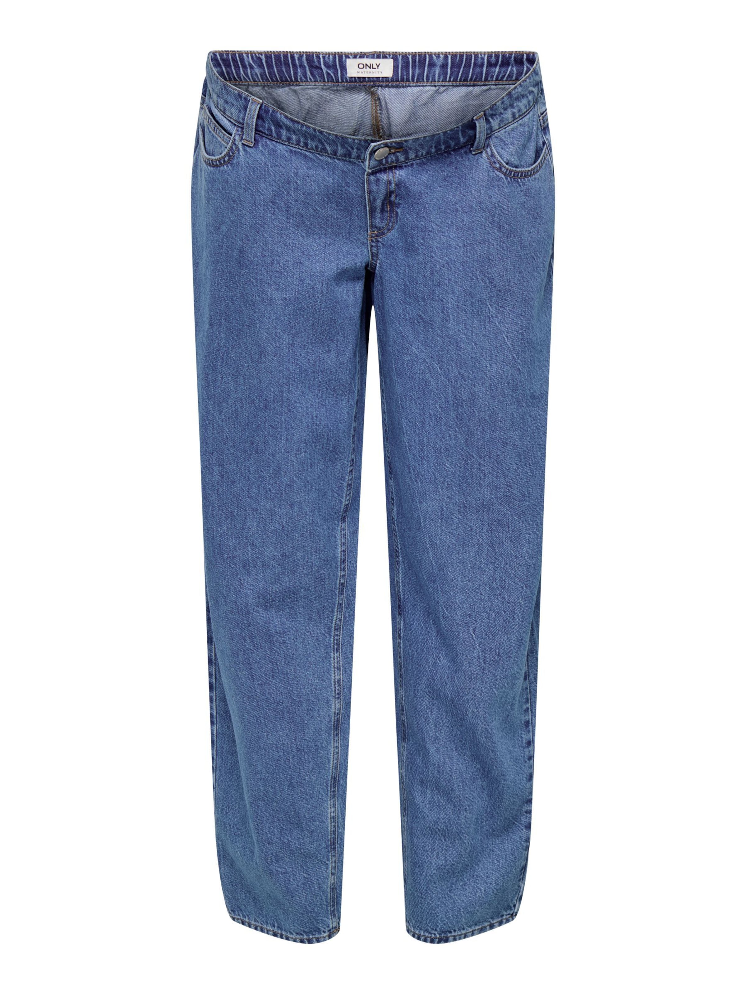Only Maternity Regular Jeans 'OLMLuma' in Blue