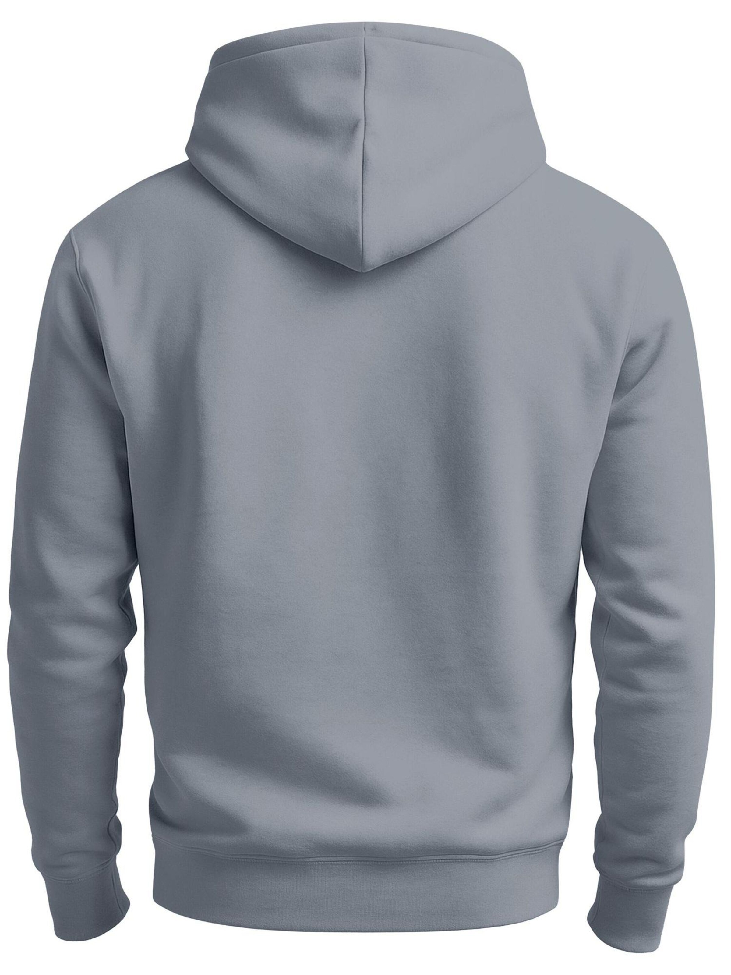 Neverless Sweatjacke 'Bär Polygon'‌‌‌‌‌‌‌‌‌‌ in Grau