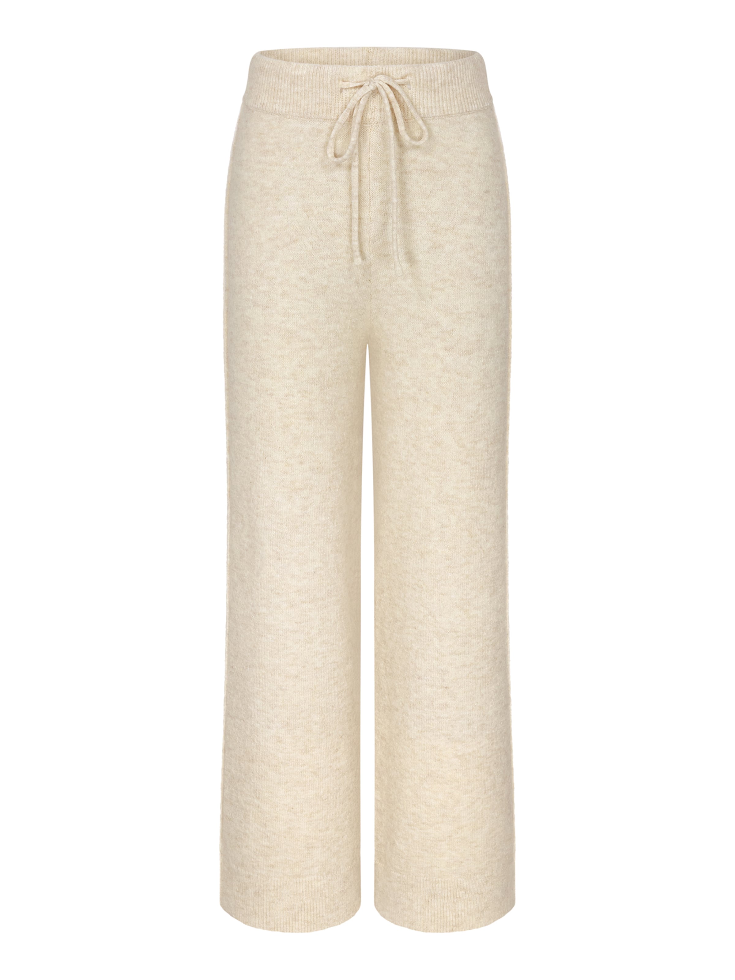 TRIUMPH Pyjamahose ' Amourette Cozy Trousers ' in Beige: Vorderseite