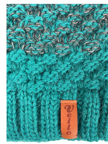 Kumixi Beanie 'Set: Mütze & Loop Schal' in Green