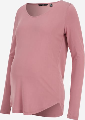 Maglietta 'FILLI' di Vero Moda Maternity in rosa: frontale