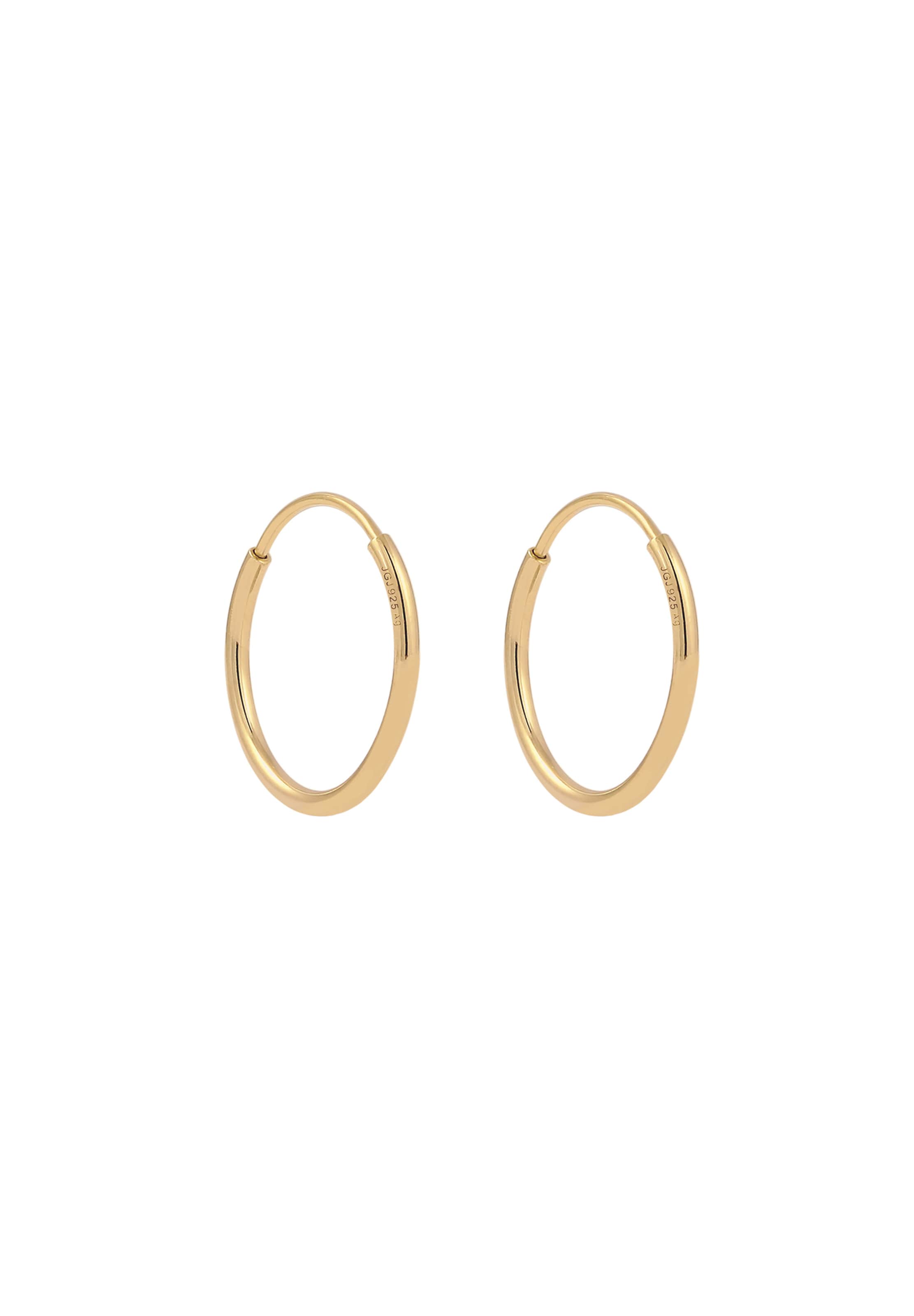 Stilnest Earrings in Gold