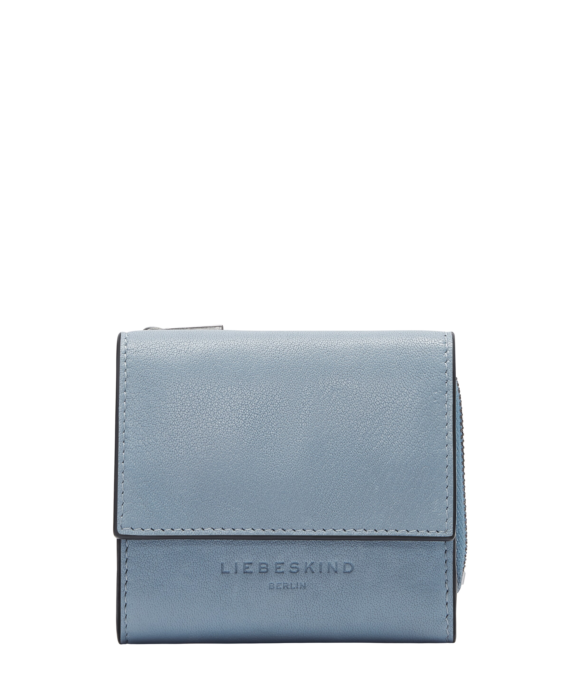Liebeskind Berlin Portemonnee in Blauw: voorkant