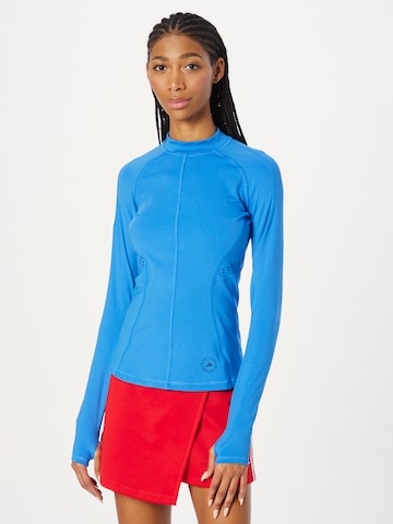 ADIDAS BY STELLA MCCARTNEYTehnička sportska majica 'True Purpose' - plava boja: prednji dio