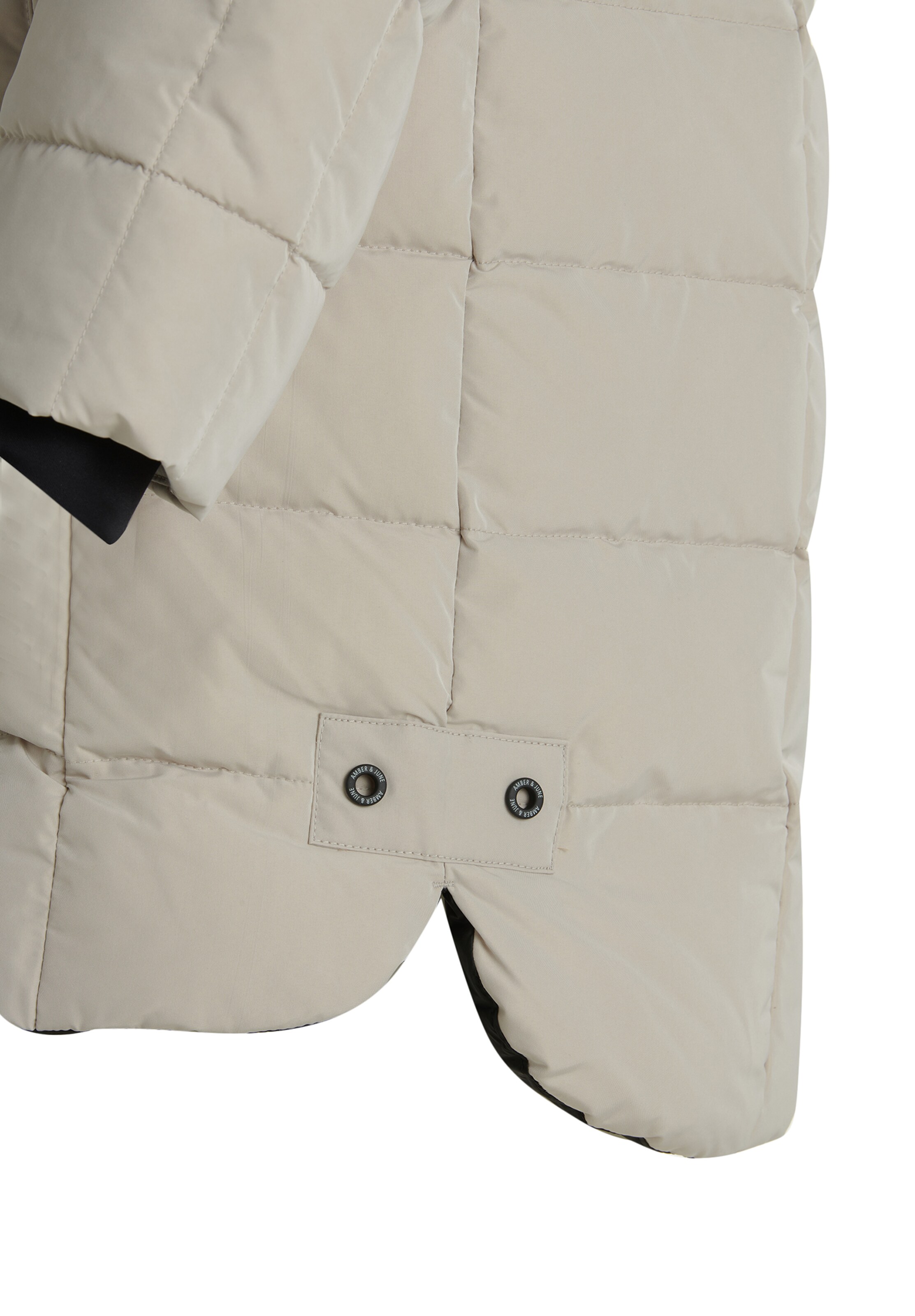 Amber & June Mantel in Grau