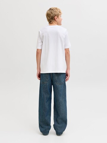 Jack & Jones Junior Koszulka 'JJEJEFF' w kolorze biały