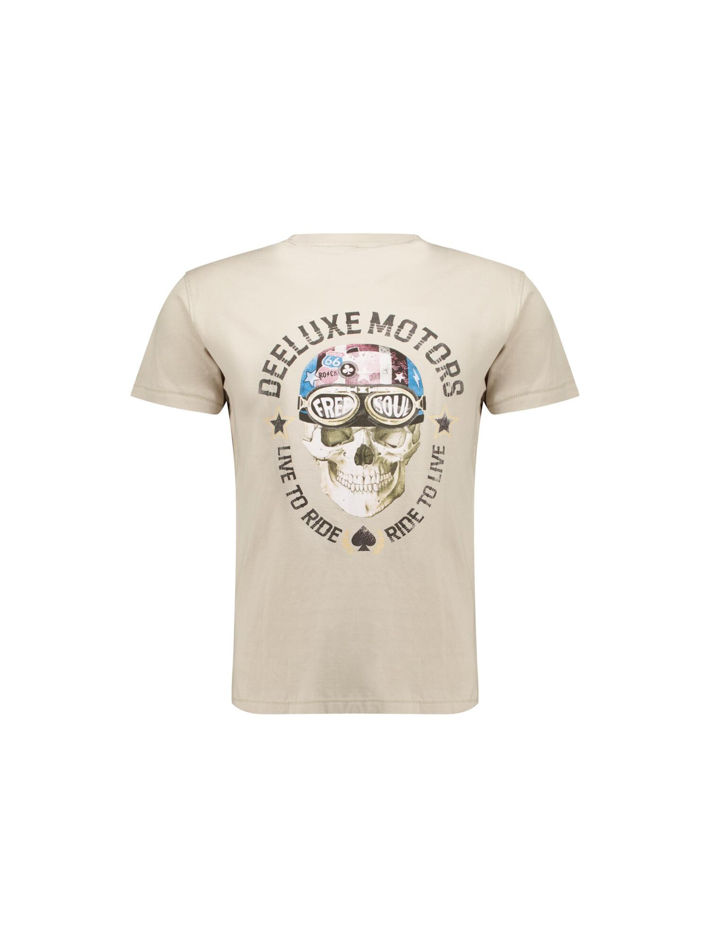 Deeluxe Shirt 'DEKARI' in Beige