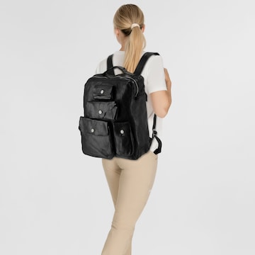 Sac à dos 'Pino' Campomaggi en noir