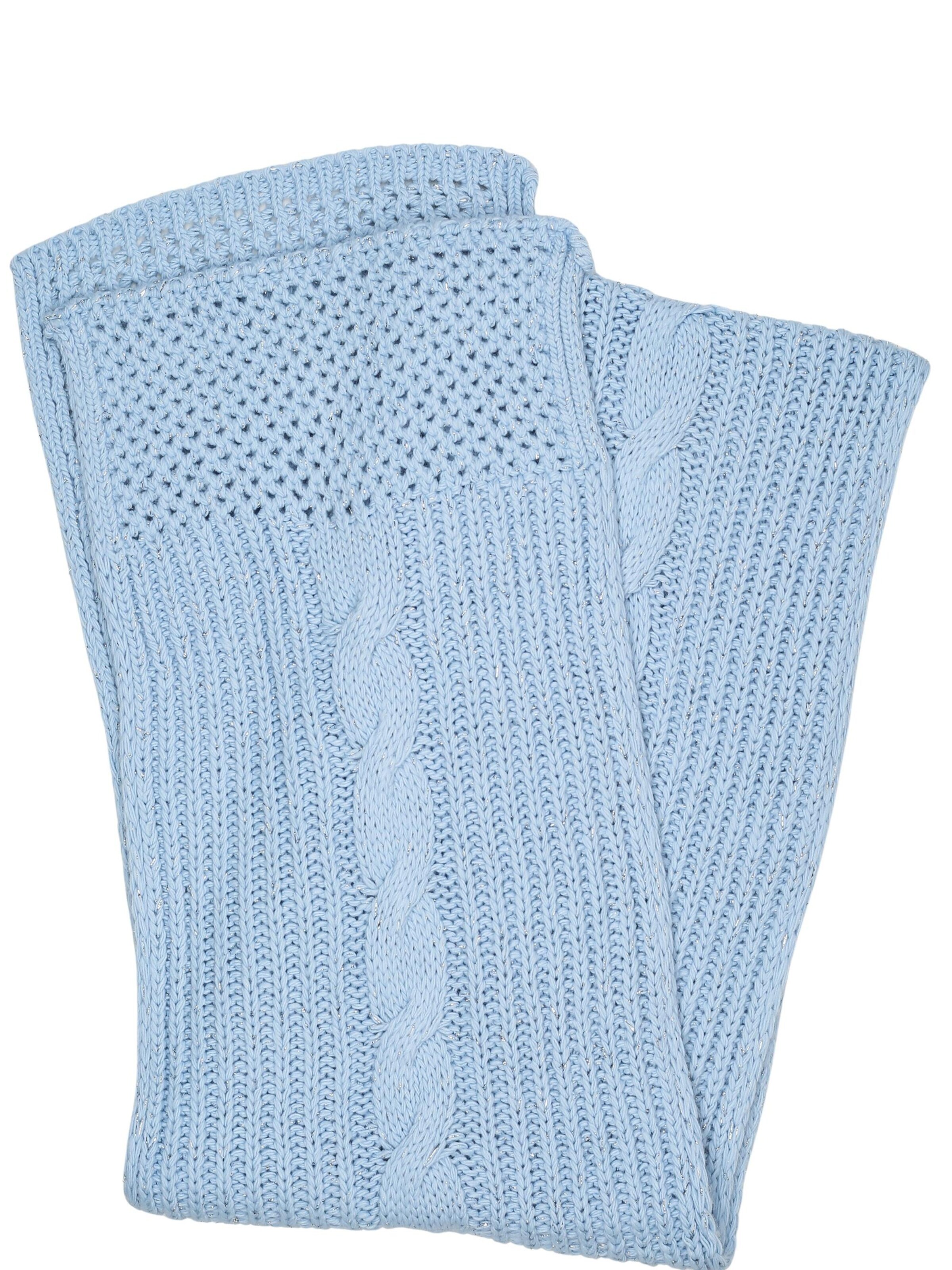 COLLEZIONE ALESSANDRO Scarf 'Warm' in Blue